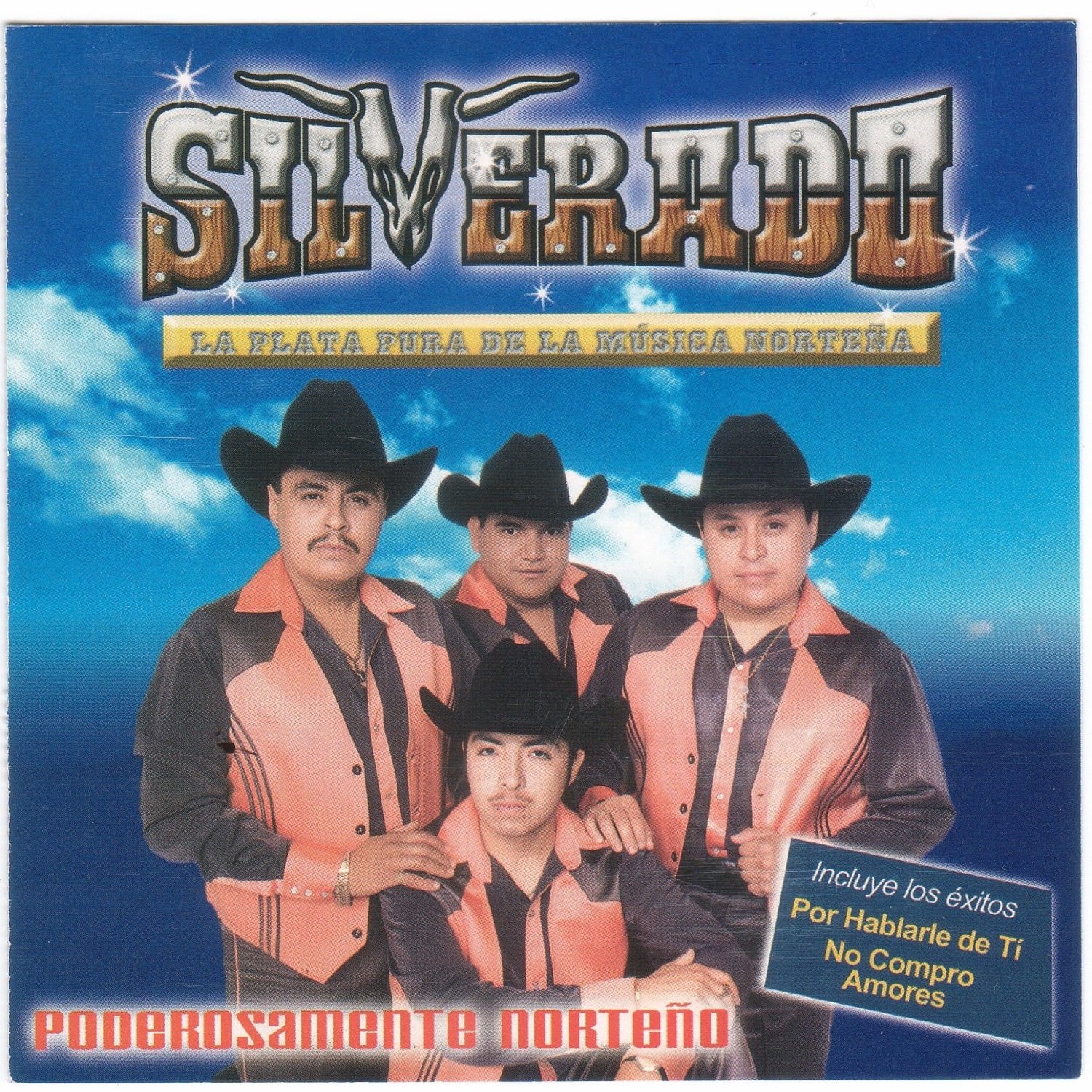 Portada de Poderosamente Norteño de Grupo Silverado